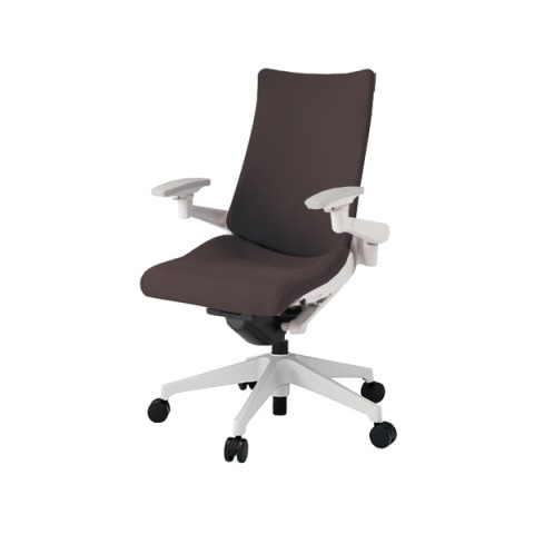 イトーキ オフィスチェア 完成日 組立不要 アクトチェア プレーンクロスバック ハイバック 樹脂脚 抵抗付ウレタン双輪キャスター ランバーサポート付 ハンガーなし アジャスタブル肘 ベースカラーW9 KG-417PSM-W9H2