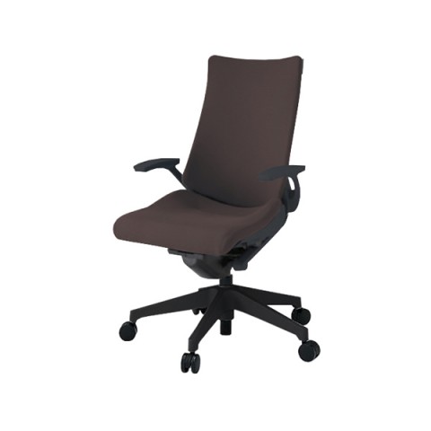 イトーキ オフィスチェア 完成日 組立不要 アクトチェア プレーンクロスバック ハイバック 樹脂脚 抵抗付ウレタン双輪キャスター ランバーサポートなし ハンガーなし T型肘 ベースカラーT1 KG-435PSM-T1H2