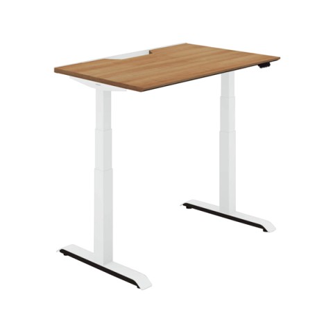 コクヨ オフィスデスク 完成日 組立不要 シークエンス スタンダードテーブル スタンダードカラー 舟底エッジ フルスペックレバー DSE-LSF1207F-SWP22