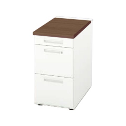 ナイキ デスクワゴン・脇机 完成日 組立不要 XEHH 脇デスク XEHH047G-WWN