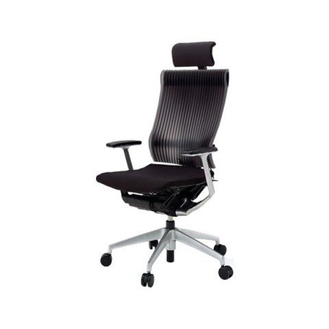 イトーキ オフィスチェア 完成日 組立不要 スピーナチェア エクストラハイバック ベースカラーZ5 エラストマータイプ T型肘 再生布地(GV) KE-765GV-Z5T1SG