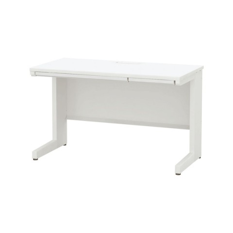 ウチダ オフィスデスク 完成日 組立不要 スカエナエイチ700 エスタイプ 平デスク・引出し付タイプ D600 平SSL126HH7 5-116-4150