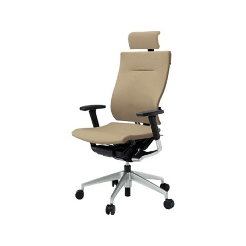 イトーキ オフィスチェア 完成日 組立不要 スピーナチェア エクストラハイバック ベースカラーZ5 クロスタイプ アジャスタブル肘 再生布地(GV) KE-727GV-Z5Y3