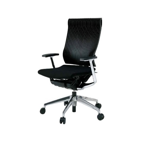 イトーキ オフィスチェア 完成日 組立不要 スピーナチェア ベースカラーZ9 エラストマータイプ T型肘 再生布地(GV) KE-755GV-Z9T1T1