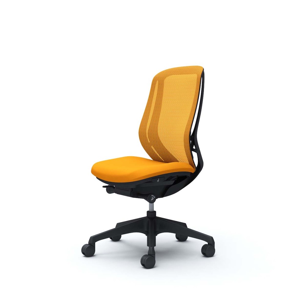オカムラ オフィスチェア 完成日 組立不要 シルフィー ハイバック メッシュタイプ 肘なし ブラックボディ 樹脂脚 ウレタンキャスター C635ZR-FMR8