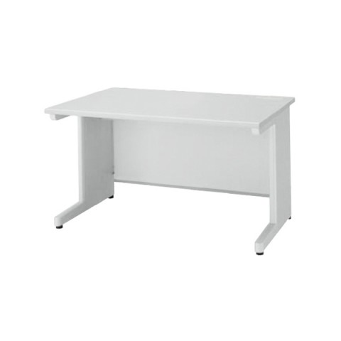 ライオン オフィスデスク 完成日 組立不要 イーディー 平机(アジャスタータイプ)(H700) 中央引き出しなし(奥行800mm) ED-E118N-HH 363-67