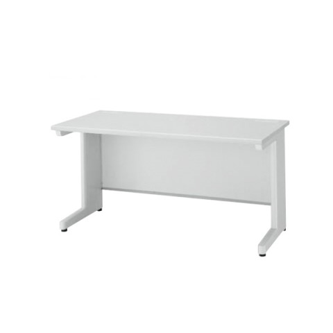 ライオン オフィスデスク 完成日 組立不要 イーディー 平机(アジャスタータイプ)(H700) 中央引き出しなし(奥行700mm) ED-E147N-HH 363-79