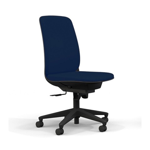 イトーキ オフィスチェア 完成日 組立不要 トルテUチェア スタンダードカラータイプ ハイバック 肘なし 抗ウイルス布地張り ナイロン双輪キャスター KJ-310PV-T1B2