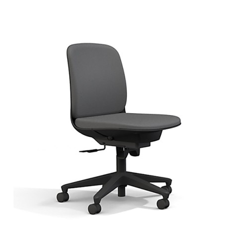 イトーキ オフィスチェア 完成日 組立不要 トルテUチェア スタンダードカラータイプ ローバック 肘なし 抗ウイルス布地張り 抵抗付ウレタン双輪キャスター KJ-320PVM-T1C3