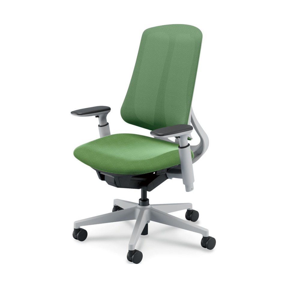 ウチダ オフィスチェア 完成日 組立不要 リーフレク スタンダード張地タイプ ハイバック  ホワイトフレーム アジャスタブル肘 ランバーサポート無   ウレタンキャスター 樹脂脚ホワイト RA-330WWAAPU 5-378-3365