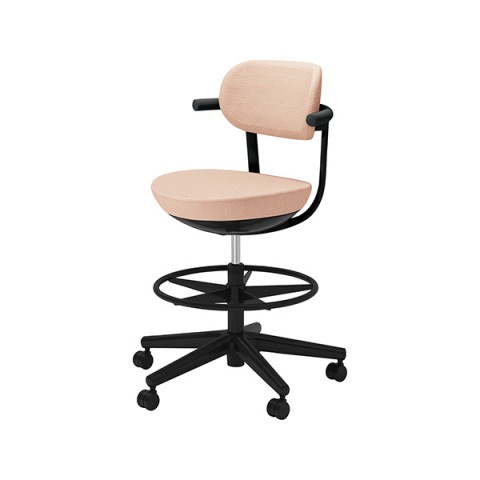 コクヨ オフィスチェア 完成日 組立不要 パロ 背クッションタイプ ハイタイプ 背座同色 本体色:ブラック C07-B21CU-BK9G9G1