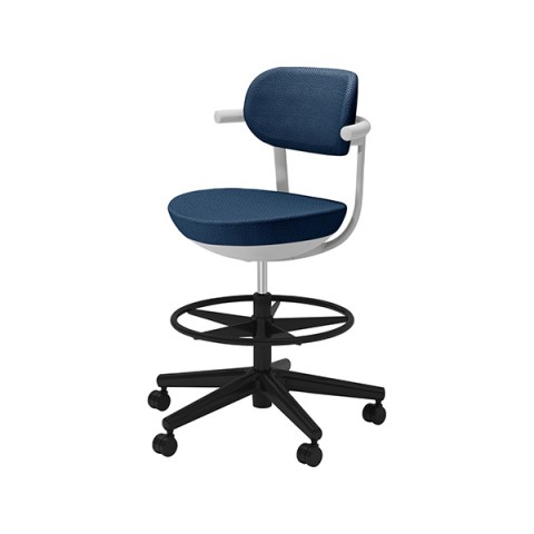 コクヨ オフィスチェア 完成日 組立不要 パロ 背クッションタイプ ハイタイプ 背座同色 本体色:ライトグレー C07-B21CU-E2T7T71