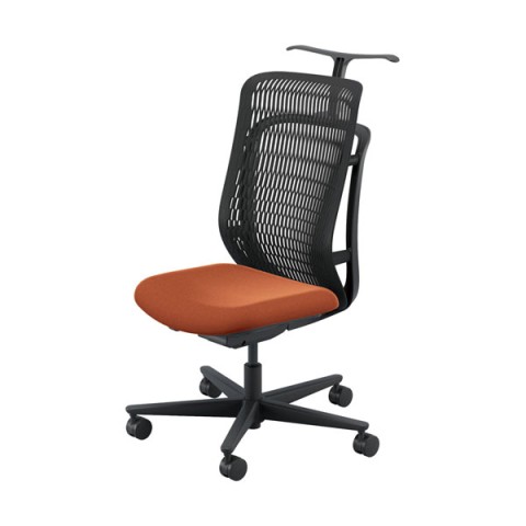 ウチダ オフィスチェア 完成日 組立不要 エージェイ チェア 2 メッシュカラー:ブラック ヘッドレストなし ジャケットハンガーあり キャスター:ナイロン 肘なし AJ2A-301BK-N PA-H 5-372-102D