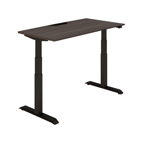 コクヨ オフィスデスク 完成日 組立不要 シークエンス スタンダードテーブル ハイグレードカラー 舟底エッジ フルスペックレバー DSE-LSF1407F-6AG83