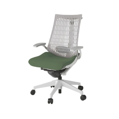 イトーキ オフィスチェア 完成日 組立不要 アクトチェア エラストマーバック 座PS張地 樹脂脚 T型肘 抵抗付ウレタン双輪キャスター ランバーサポート付 ハンガー付 KG425PSHMGNQ2T6