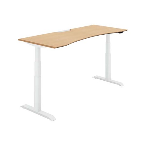 コクヨ オフィスデスク 完成日 組立不要 シークエンス ウイングテーブル スタンダードカラー 舟底エッジ ベーシックレバー DSE-LWF1808B-SWT12