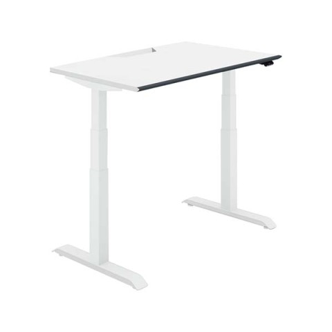 コクヨ オフィスデスク 完成日 組立不要 シークエンス スタンダードテーブル スタンダードカラー ソフトエッジ フルスペックレバー DSE-LSA1207F-SWPW2