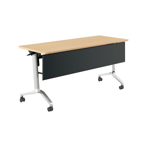 コクヨ ミーティングテーブル 完成日 組立不要 コンフェスト スタンダードタイプ フラップテーブル(スタンダードタイプ) パネル付きタイプ 棚なし KT-P1303MMT1N3