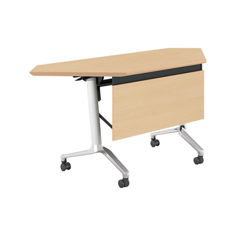 コクヨ ミーティングテーブル 完成日 組立不要 コンフェスト ハイスペックタイプ フラップテーブル(コーナータイプ) 棚なし KT-PC1301HMT1N6