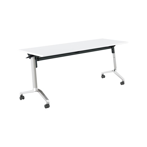 コクヨ ミーティングテーブル 完成日 組立不要 コンフェスト スタンダードタイプ フラップテーブル(スタンダードタイプ) パネルなしタイプ 棚付き KT-S1301MMAWN3