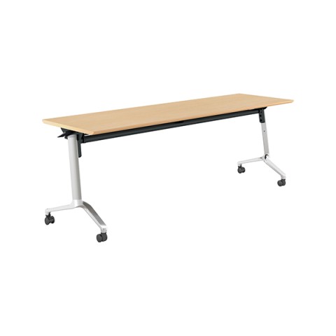 コクヨ ミーティングテーブル 完成日 組立不要 コンフェスト スタンダードタイプ フラップテーブル(スタンダードタイプ) パネルなしタイプ 棚付き KT-S1309MMT1N4