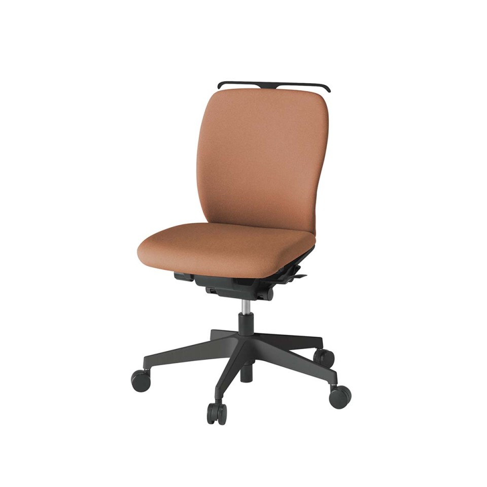 イトーキ オフィスチェア 完成日 組立不要 フルゴチェア ローバック ベースカラーT1 肘なし ハンガー付 再生布地(CF) ナイロンキャスター KF-440CFHT1D7