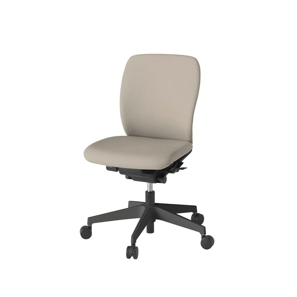 イトーキ オフィスチェア 完成日 組立不要 フルゴチェア ローバック ベースカラーT1 肘なし ハンガーなし 再生布地(CF) 抵抗付ウレタン双輪キャスター KF440CFM-T1F6