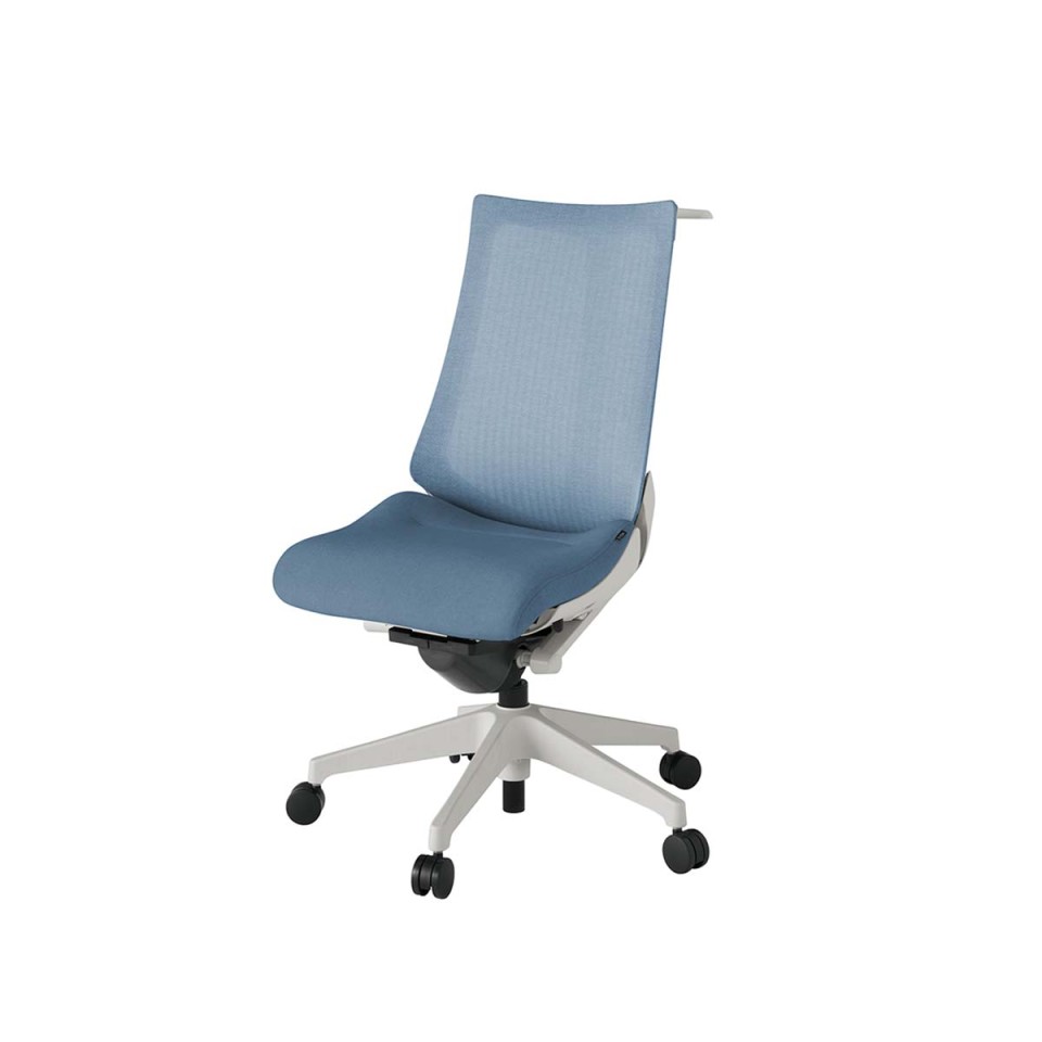 イトーキ オフィスチェア 完成日 組立不要 アクトツー メッシュバック テクスチャード張地 樹脂脚 ナイロン双輪キャスター ペルヴィス&ランバーサポートなし ハンガー付 肘なし KJ-470JEH-GNB4