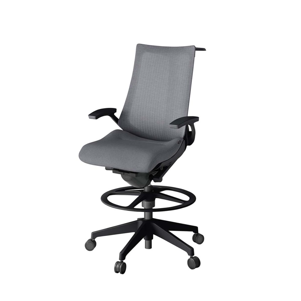 イトーキ オフィスチェア 完成日 組立不要 アクトツー テクスチャードメッシュバック 樹脂脚 抵抗付ウレタン双輪キャスター ペルヴィス&ランバーサポートなし ハンガー付 T型肘 ハイポジションタイプ KJ-475JEHP-T1T3