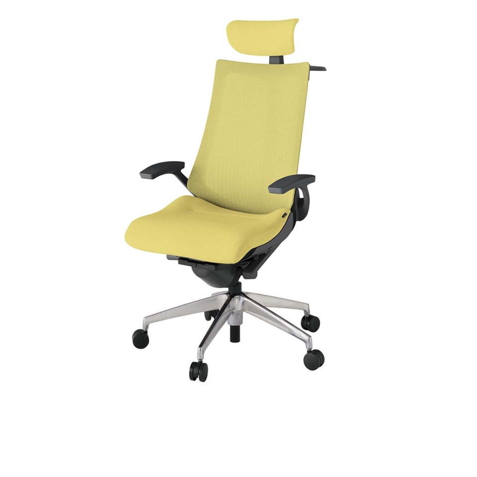 イトーキ オフィスチェア 完成日 組立不要 アクトツー メッシュバック テクスチャード張地 アルミミラー脚 抵抗付ウレタン双輪キャスター ペルヴィス&ランバーサポートなし ハンガー付 T型肘 クロスアジャスタブルヘッドサポート付 KJ-475JEXM-ZDU6