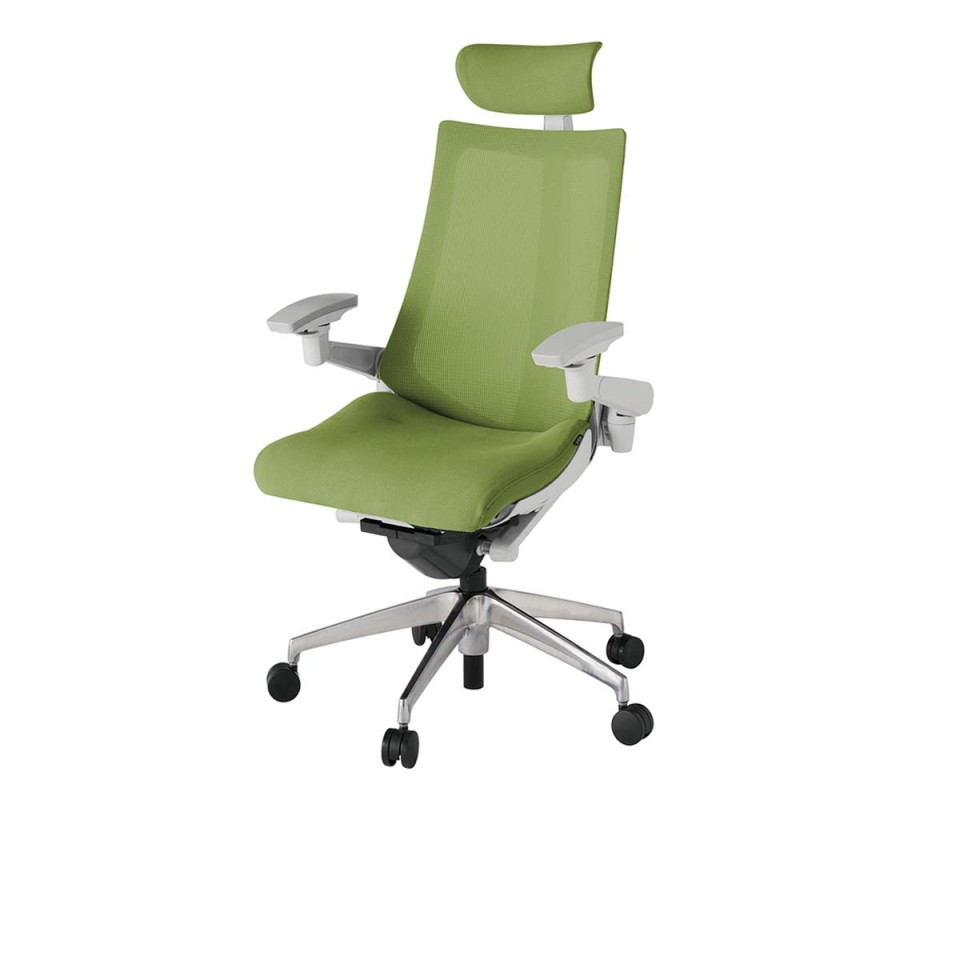 イトーキ オフィスチェア 完成日 組立不要 アクトツー メッシュバック プレーン張地 アルミミラー脚 抵抗付ウレタン双輪キャスター ペルヴィス&ランバーサポートなし ハンガーなし アジャスタブル肘 クロスアジャスタブルヘッドサポート付 KJ-477JVEM-ZNQ7