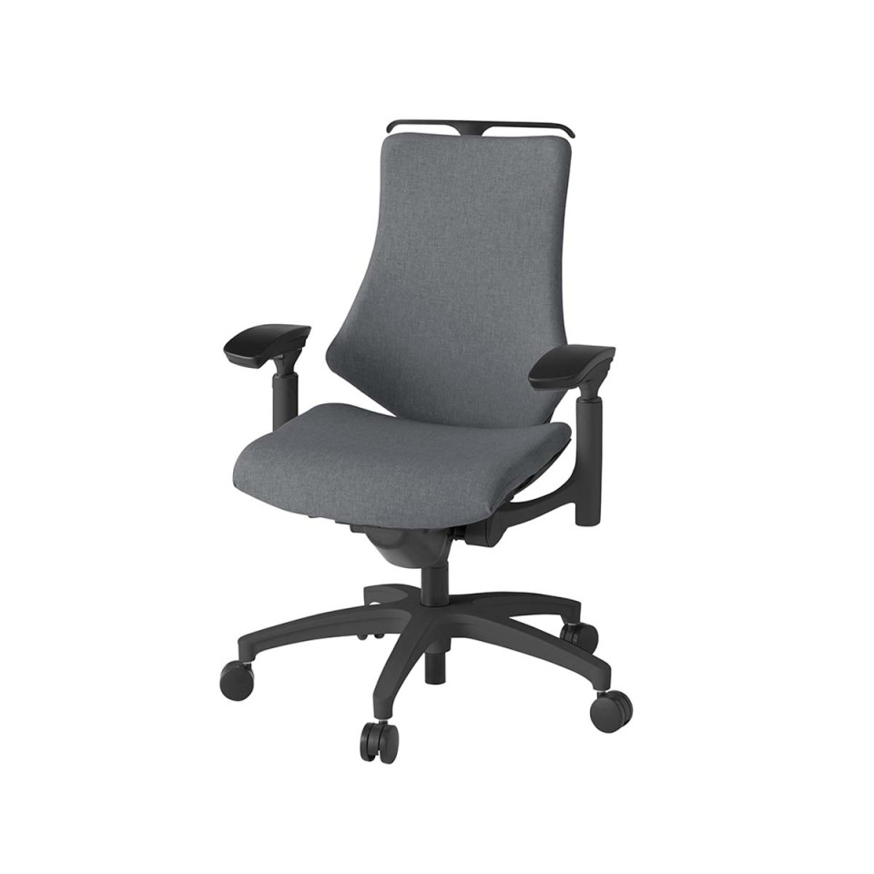 イトーキ オフィスチェア 完成日 組立不要 エフチェア クロスバック ハイバック ベースカラーT1 アジャスタブル肘 ハンガー付 再生布地(SA) ナイロンキャスター KG-137SAH-T1T3