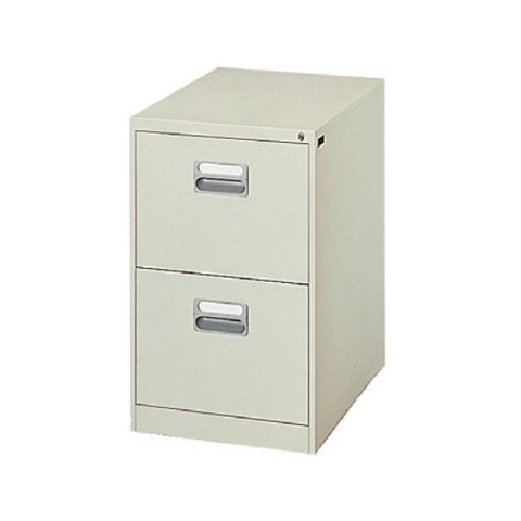 生興 オフィスキャビネット・収納家具  ファイリングキャビネット B4サイズ 2段 奥行620 B4-2.76W B4-2.76N 17147