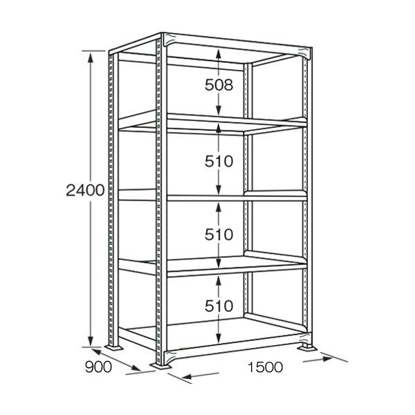 B-3565【送料無料】 | サカエ 中量棚B型・BW型通販 - Kagg.jp