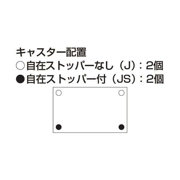 サカエ(sakae) 収納家具 中量キャスターラックシリーズ MKS-8743G サカエ(sakae) 収納家具 中量キャスターラックシリーズ MKS-8743G