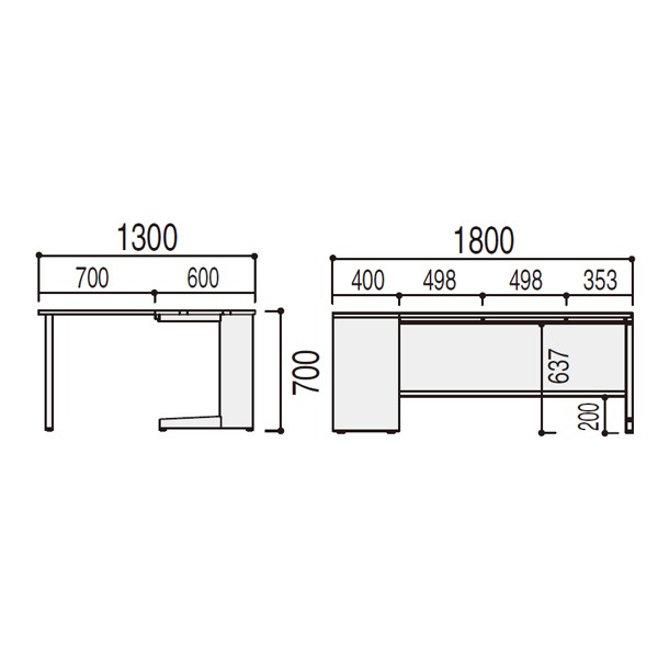 L型平SSL186HH7 5-117-3610【送料無料】 | ウチダ SCAENA H700 Stype