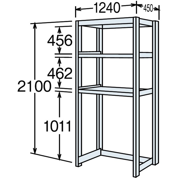 6H7CFG-ZA75【送料無料】 | オカムラ 6H型軽量棚・中軽量棚通販 - Kagg.jp