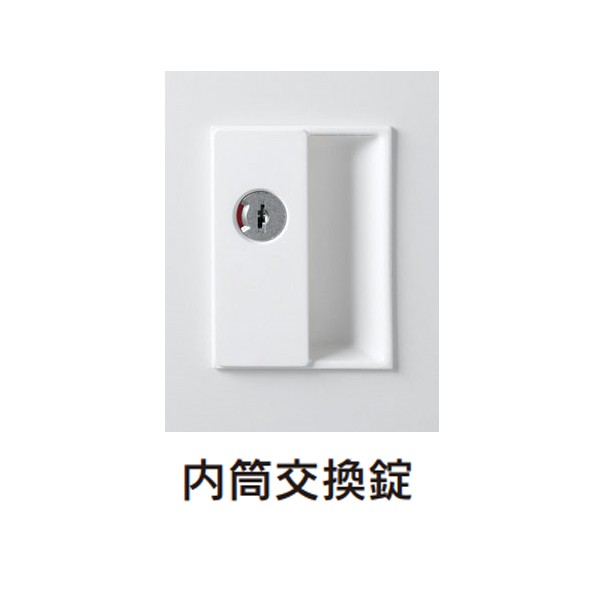 豊國工業 オール扉タイプ1人用(内筒交換錠) RLK-TTN145-BNT 豊國