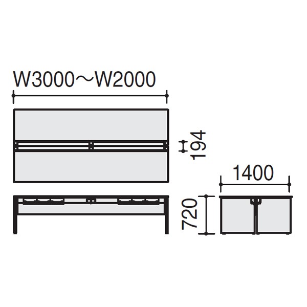 DWV-WD3014-SAWPAW3【送料無料】 | コクヨ WorkVista+通販 - Kagg.jp