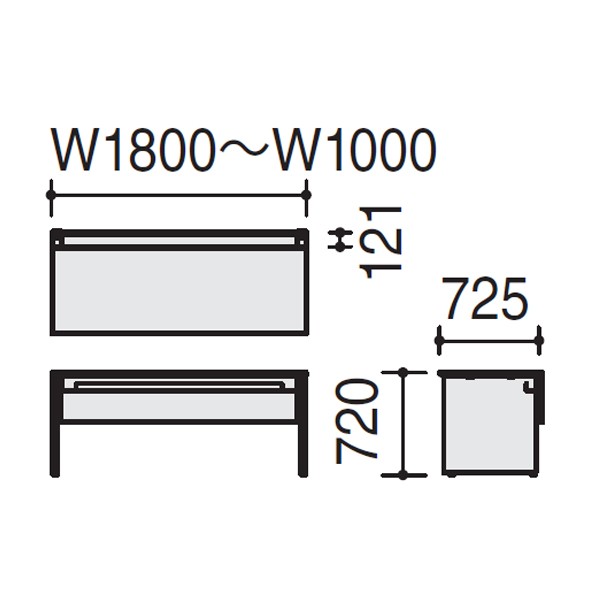 DWV-WD1207-SAWPAW2【送料無料】 | コクヨ WorkVista+通販 - Kagg.jp