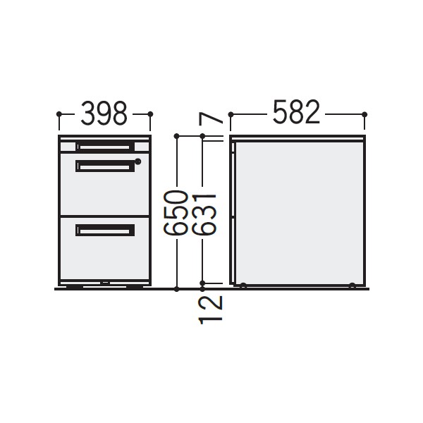 WGN-653NSW 11-5811-0【送料無料】 | トヨスチール 50X通販