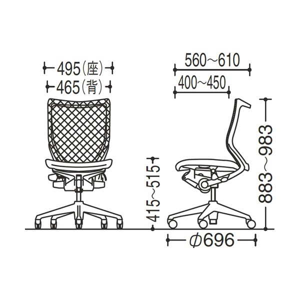 CP33BR-FPC1【送料無料】 | オカムラ Baron通販 - Kagg.jp