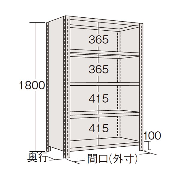 (送料別途)(直送品)サカエ SAKAE 物品棚LE型 LE3116
