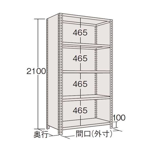 LWE2745【送料無料】 | サカエ 物品棚LE型通販 - Kagg.jp
