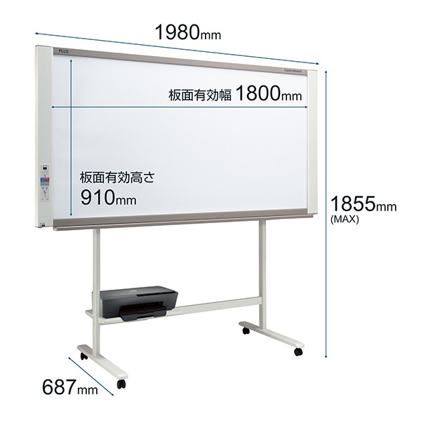 PLUS C-21S ホワイトボード多目的ボード