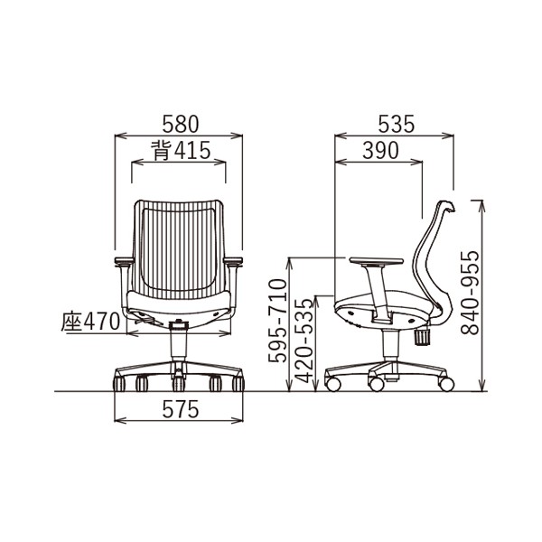 OA-3215B-ABJ(FG3)BK【送料無料】 | アイコ OA-3200通販 - Kagg.jp