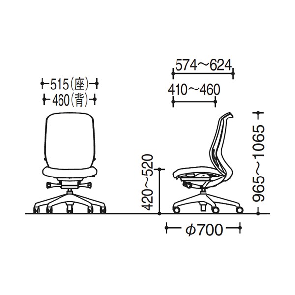 C638XR-FSF1【送料無料】 | オカムラ Sylphy通販 - Kagg.jp