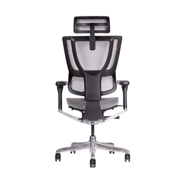 極美品 Ergohuman Fit エルゴヒューマン フィットホワイトフレーム エルゴヒューマン フィット / ヘッドレスト有り【メーカー