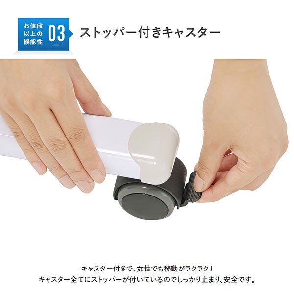 WR-1890 269324【送料無料】 | カグクロ 両面脚付きホワイトボード通販