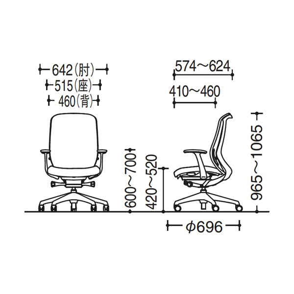 C647XR-FSF3【送料無料】 | オカムラ Sylphy通販 - Kagg.jp